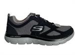 SKECHERS SUMMITS BLK/GR 894344-BKGY-A