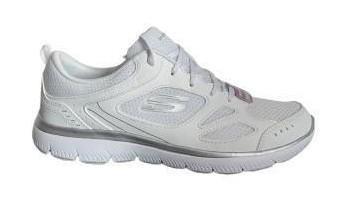 SKECHERS SUMMITS W WH/SIL 896329-WSL